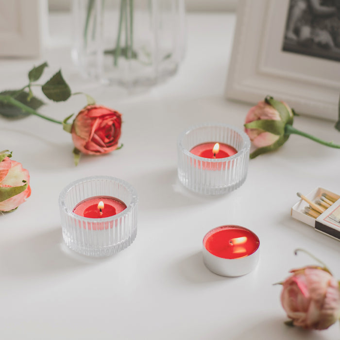 Scented Tealight Candles 25pcs [Honey Peach]